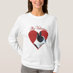 My Boston Terrier Valentine T-Shirt