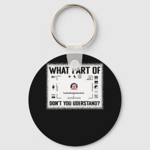 My Bowling Technique Bowl Yell At 10 Pin Pray Keychain