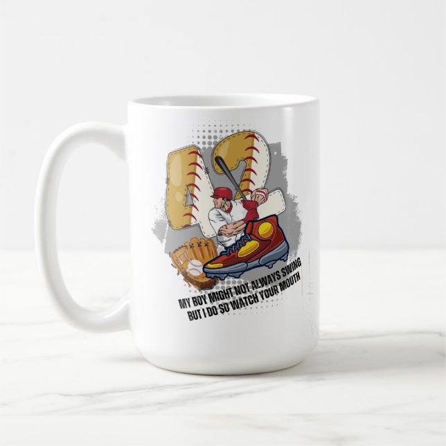 My boy might not always swing but I do  Coffee Mug (Left)
