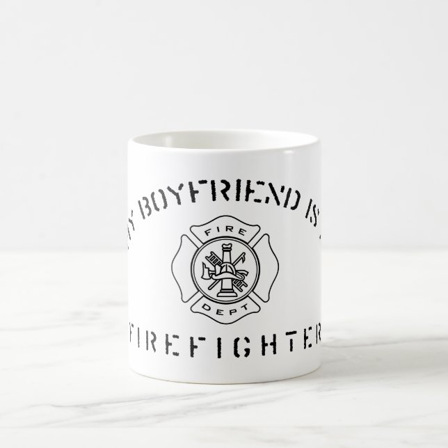 My Boyfriend Is A Firefighter Mug (Center)