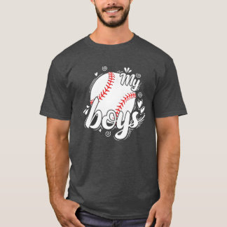 My Boys Baseballeam Sports family T-Shirt