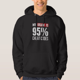 My Brain Is 95 Cheat Codes Coder Programmer Tee