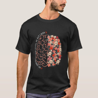 My Brain Tried To Me But I Won Stroke Awareness T-Shirt