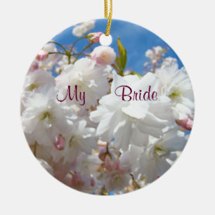 My Bride ornaments White Blossoms Weddings