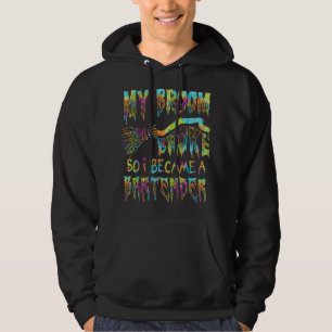 My Broom Broke So I Became a Bartender 2Halloween Hoodie
