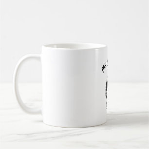 My Brother is a Sheepadoodle Funny Doodle Dog Coffee Mug