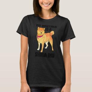 My Brother Is Shiba Inu Funny Women Hunting Dog Lo T-Shirt