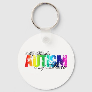 My Brother My Hero - Autism Keychain