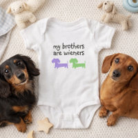 My Brothers are Wieners | Double Dachshund 