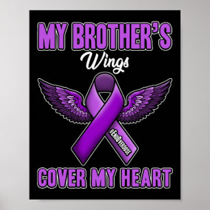 My Brother's Wings Cover My Heart End Overdose 1 Poster