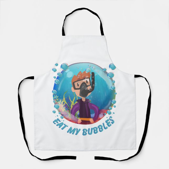 my Bubbles Diver Apron (Front)