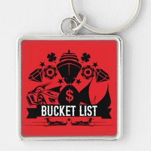 My Bucket List Keychain