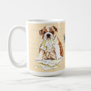 My Bulldog Ate My Homework Coffee Mug