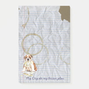 My Bulldog Ate my Lesson Plan Post-it Notes