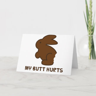 My Butt Hurts Holiday Card