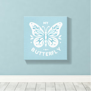 My Butterfly Canvas Wall Art