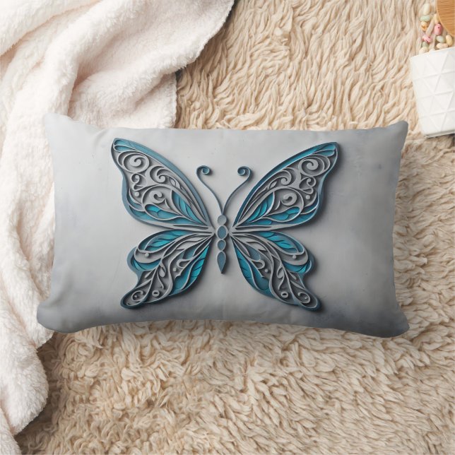 My Butterfly Lumbar Pillow (Blanket)