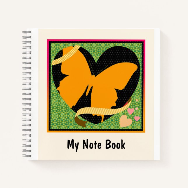 My Butterfly  Notebook (Front)
