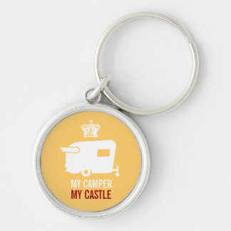 My Camper My Castle - Vintage Shasta Camper Keychain