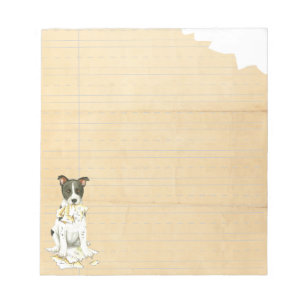 My Canaan Dog Ate My Homework Notepad