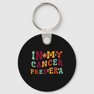 My Cancer Free Era Survivor Breast Cancer Awarenes Keychain
