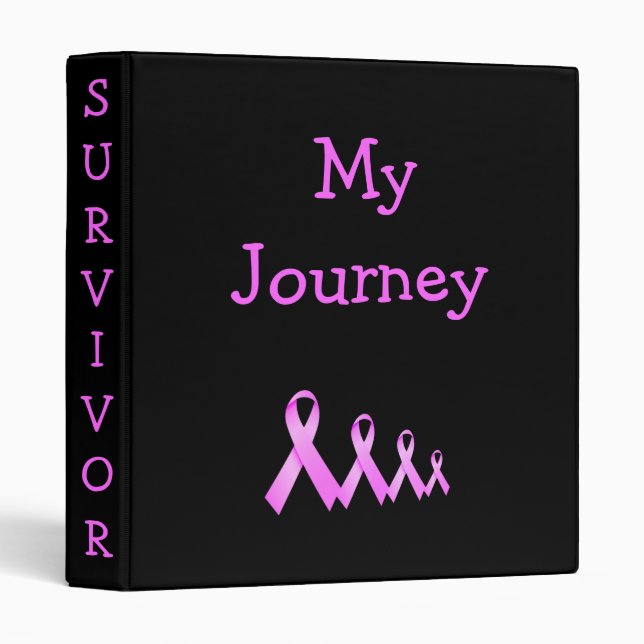 My Cancer Journey Binder (Front/Spine)