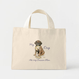 My Cane Corso Ate My Lesson Plan Mini Tote Bag