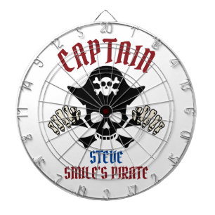 My Captain International Talk Like a Pirate day Dartboard