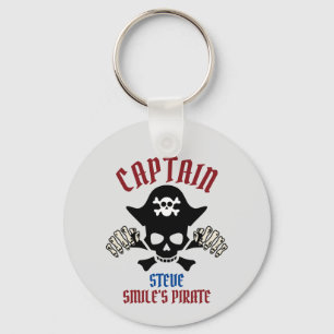 My Captain International Talk Like a Pirate day Keychain