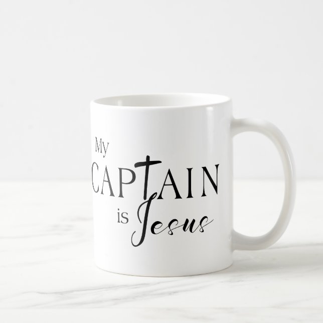 My Captain is Jesus Coffee Mug (Right)