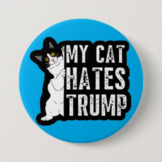my cat 3 inch round button