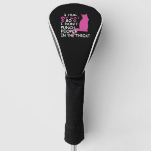 My Cat And People Funny Golf Head Cover