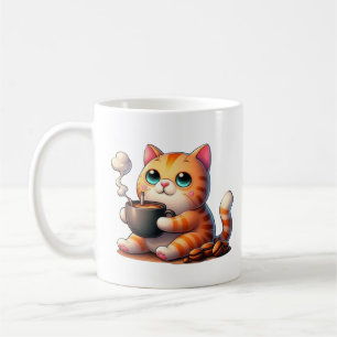 My cat drink coffee  mug