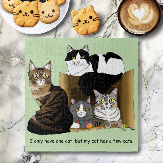 My Cat has Cats Jigsaw Puzzle (Creator Uploaded)