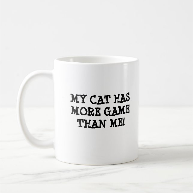 My Cat has Game Coffee Mug (Left)