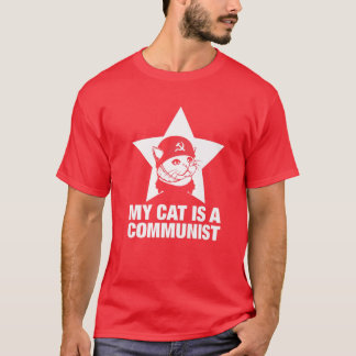 My Cat Is A Communist T-Shirt