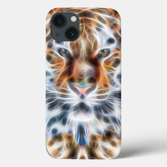 My Cat is Acting Up Tiger Head Energy Case-Mate iPhone Case (Back)