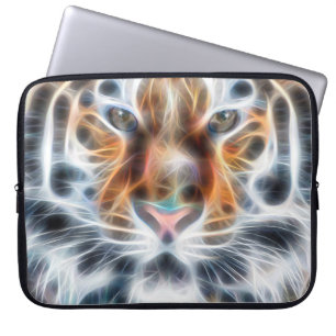 My Cat is Acting Up Tiger Head Energy Laptop Sleeve