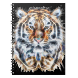 My Cat is Acting Up Tiger Portrait Energy Notebook