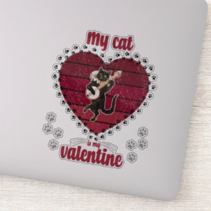 My Cat Is My Valentine cat lover valentine gift