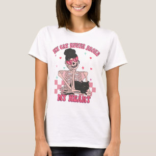 My Cat Never Broke My Heart  T-Shirt