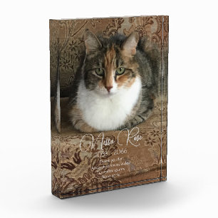 My Cat Photo Memorial  Block