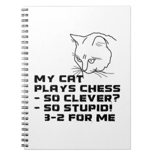 My Cat Plays Chess Notebook