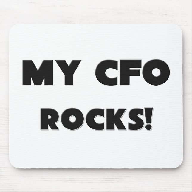 MY Cfo ROCKS! Mouse Pad (Front)