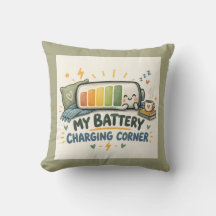 My charging cushion