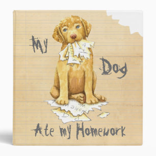 My Chessie Ate My Homework Binder