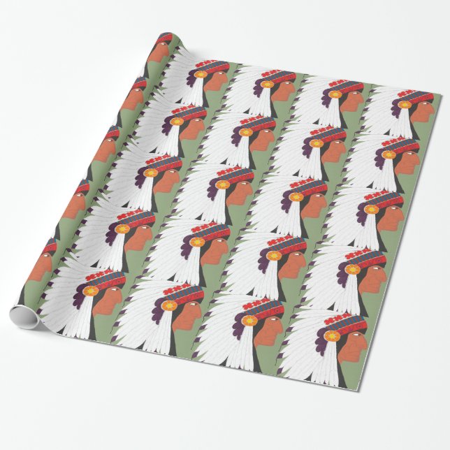 My Chief Wrapping Paper (Unrolled)
