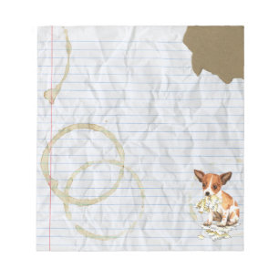 My Chihuahua Ate My Lesson Plan Notepad