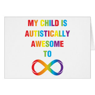 My Child Autistically Awesome Infinity