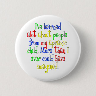 My child taught me 2 inch round button